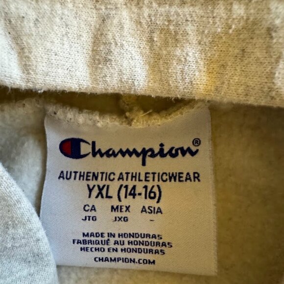 Champion Harvard Youth XL Hooded Sweatshirt YXL 14-16 - Picture 3 of 6